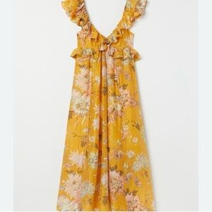 H&M Lyocell-blend Ruffled Dress. Size XL NWT